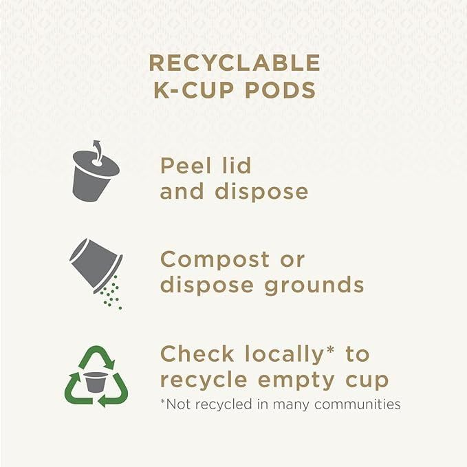 Peet's Coffee, Medium Roast Keurig K-Cup Pods - Big Bang 60 Count (6 Boxes of 10 K-Cup Pods)