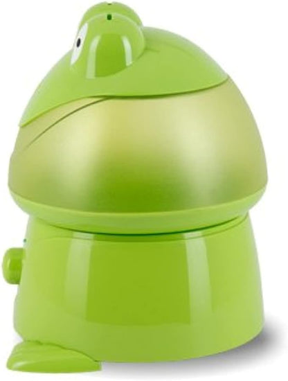 Crane Ultrasonic Cool Mist Animal Humidifier for Kids Bedroom and Nursery, 1 Gallon Easy Clean, Adjustable Settings, Frog Humidifier