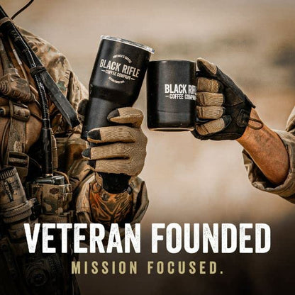 Black Rifle Coffee Company Loyal Spirit, 18oz Bag, Ground Coffee Light Roast - Roasted Blend Made from Arabica Beans - Colombian & Brazilian Beans - Veteran Founded & American Made