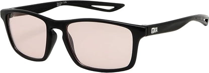 LEVEL UP Strike Blue Light Blocking Glasses - Computer Gaming UV Glare & Strain Protection Reading Eyewear - Men, Women & Kid