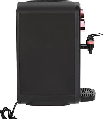 Countertop Water Dispenser, Hot and Cold Water Cooler with 3 Temperature Settings 1.19 to 4.99 Gallon Essential Water Machine Top Loading Water Dispenser for Home Office Dorm