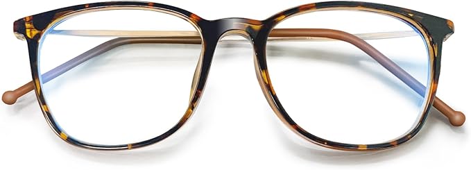 VISOONE Anti Slip TR90 Blue Light Blocking Glasses Size M Eyewear Frame with Anti Glare Eye Protection for Women GaeL