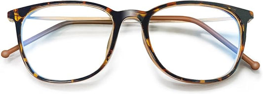 VISOONE Anti Slip TR90 Blue Light Blocking Glasses Size M Eyewear Frame with Anti Glare Eye Protection for Women GaeL