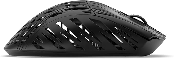PWNAGE Stormbreaker Wireless Gaming Mouse – 49g Ultralight Magnesium, 8K Polling, Adjustable Sensor, PAW3395, 26K DPI, Ergonomic Shape, PTFE Skates, Pro FPS Mouse for PC – Black