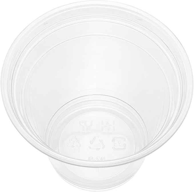 Karat [1000 ct] 9oz Plastic Cups, Clear Disposable Cold Cup for Dessert, Fruit, and More, 92mm (C-KC9)