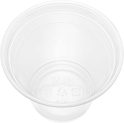 Karat [1000 ct] 9oz Plastic Cups, Clear Disposable Cold Cup for Dessert, Fruit, and More, 92mm (C-KC9)