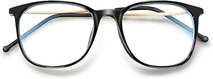 VISOONE Anti Slip TR90 Blue Light Blocking Glasses Size M Eyewear Frame with Anti Glare Eye Protection for Women GaeL