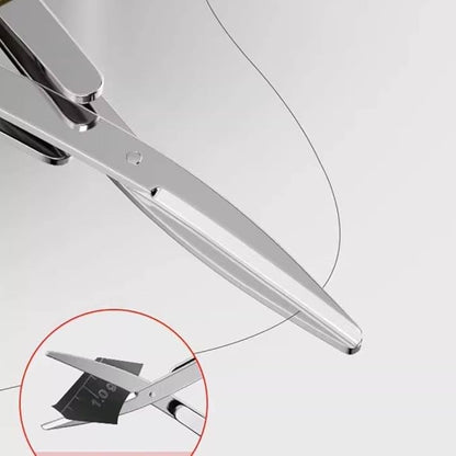 4" Mini Foldable Scissors,Portable Small Scissors, Safety Folding Pocket Scissor, Suitable for Travel, Home, Office, Craft, Sewing, Outdoors Accessories Black