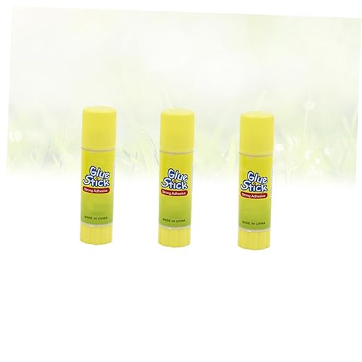 12pcs Solid Glue Sticks Strong Adhesive Portable for School Office Student Use White Craft Supplies