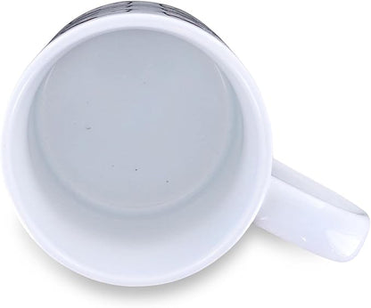 Silver Buffalo Sanrio Hello Kitty Faces and Bows Pattern Ceramic Coffee Mug, 14 Ounces
