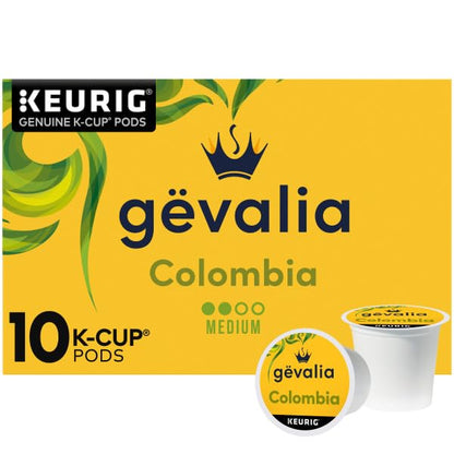 Gevalia Colombia Medium Roast K-Cup® Coffee Pods, 10 CT (Pack of 1)