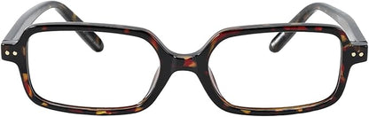 TIJN Olisa Blue Light Blocking Glasses for Women Men,Oval Glasses Frame Bluelight Glasses for Gaming/Computer/Screen