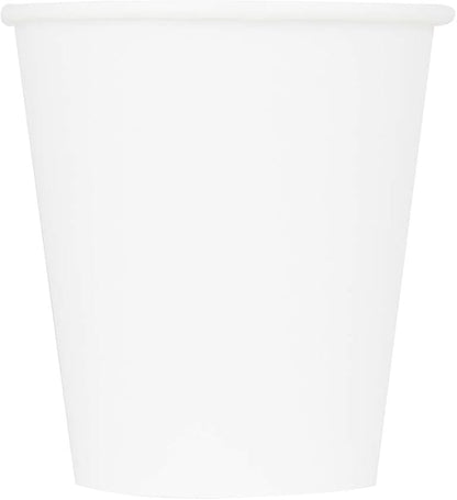 Karat 10 oz Paper Coffee Cup [1,000 ct] White Disposable Cup for Hot/ Cold Drinks and Beverages 90mm Diameter (C-K510W)