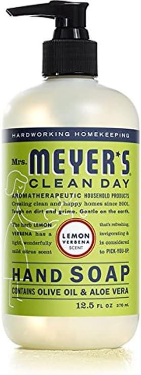 Mrs. MEYER'S CLEAN DAY Hand Soap, and Refill Variety Pack Soaps Made to Clean and Freshen Hands 2 ct.