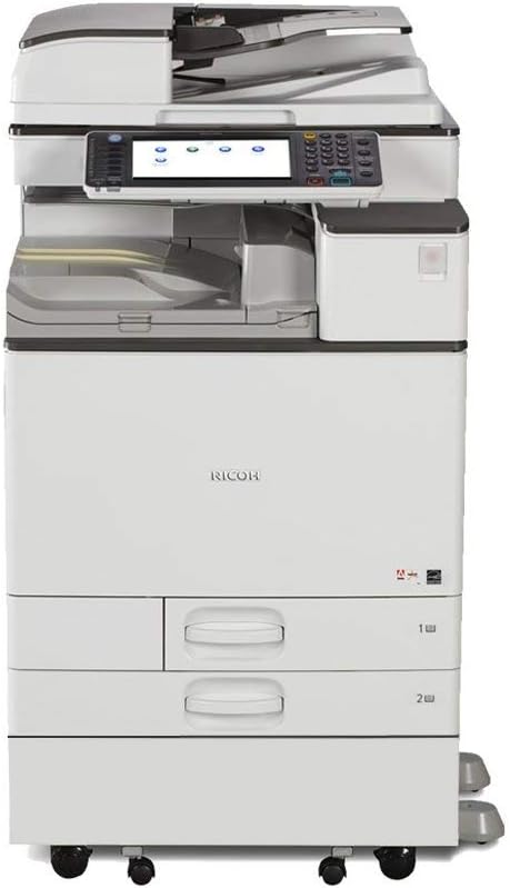 Ricoh Aficio MP C4503 A3 Color Laser Multifunction Copier - 45ppm, Copy, Fax, Print, Scan, Auto Duplex, Network, 4 Trays, Stand and Comes with Pre-Installed Postscript 3 Supplement (Renewed)