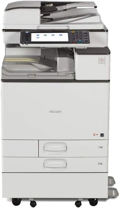 Ricoh Aficio MP C4503 A3 Color Laser Multifunction Copier - 45ppm, Copy, Fax, Print, Scan, Auto Duplex, Network, 4 Trays, Stand and Comes with Pre-Installed Postscript 3 Supplement (Renewed)