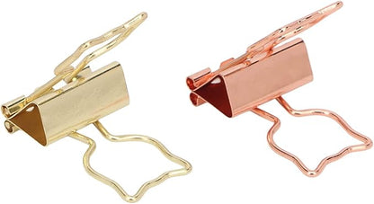 Cat Clips, Cute Clips Shaped Paper Medium, 100pcs in Two Colors - Strong Clamping Force, Rustproof Metal, Ideal for Students and Office Use
