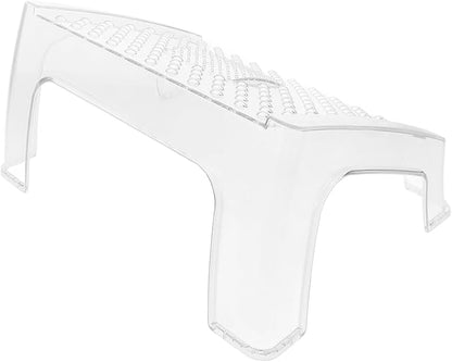 Ergonomic Plastic Foot Rest Stool for Adults Under Desk Foot Supporting Stool Angle Footstool for Office and Home Use Relieves Leg and Back Fatigue
