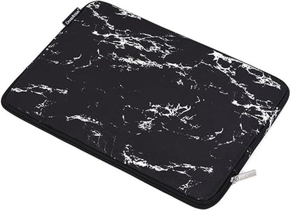 Laptop Sleeve 14 Inch,Waterproof Protective Notebook Case Briefcase Carrying Bag Compatible with MacBook,Acer,Asus, Dell,Lenovo,Microsoft,HP Laptop Cover (Marble, 15 inch)