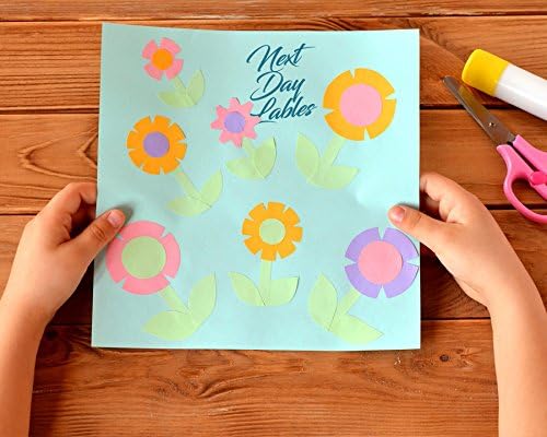NextDayLabels Color Cardstock Paper - 50 Sheets - 8-1/2" x 11" - Gray 67 lb (147 gsm) - Thick Colored Paper for Crafting, Invitations, Posters, Flyers, and DIY Projects - Made in USA