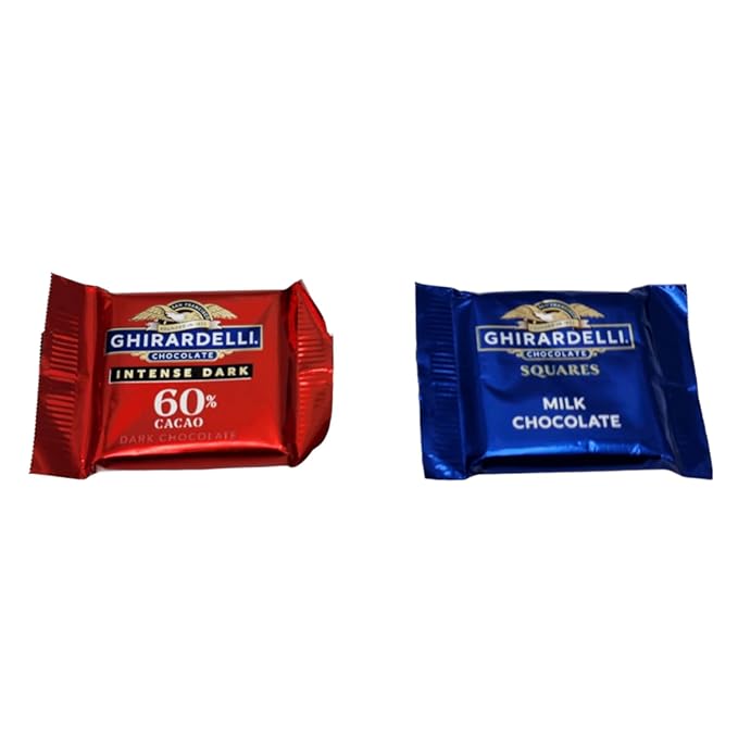 Split Oak Coffee Gift Set - 4 Medium Roast Coffees whole beans varieties: Peru, Brazil, Guatemala, Ethiopia and 4 Assorted Delicious Chocolate Squares