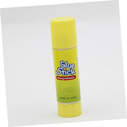12pcs Solid Glue Sticks Strong Adhesive Portable for School Office Student Use White Craft Supplies