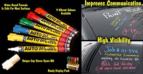 U.S. Chemical & Plastics AUTOWRITER Auto Writer PENS ASSORTMENT (USC-37000) - 6 Pens