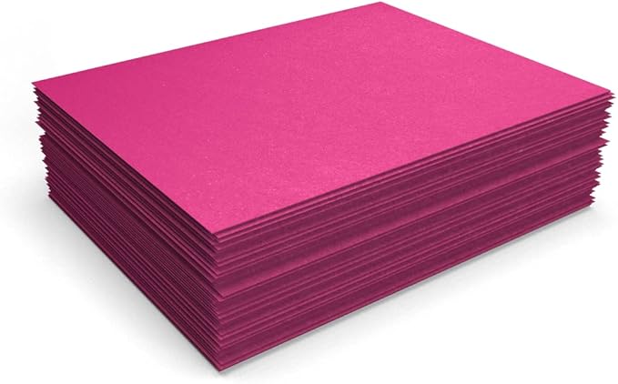 LUXPaper 8.5" x 11" Paper | Letter Size | Azalea Metallic | 80lb. Text | 50 Qty