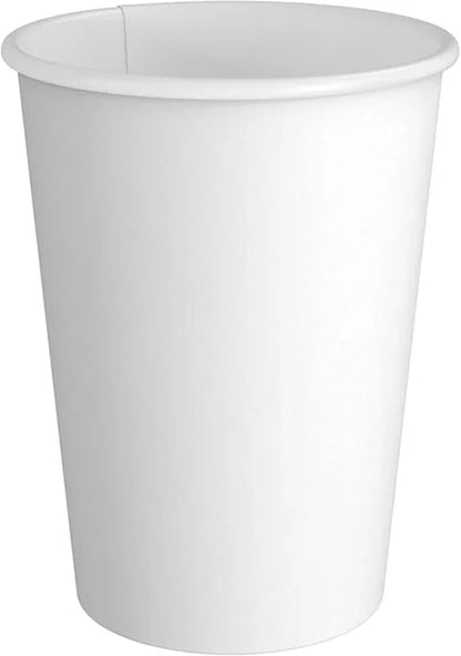 Siptown 12 oz 1000 Pack Disposable Paper Cups for Hot Drinks, Coffee, & Tea | Made in USA (12 oz - 1000 count)