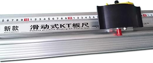 Manual Sliding KT Board Paper Trimmer, Photo Paper Cutter, Photo PVC PET Cutter with Ruler (71'=1800mm)