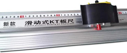 Manual Sliding KT Board Paper Trimmer, Photo Paper Cutter, Photo PVC PET Cutter with Ruler (63"=1600mm)