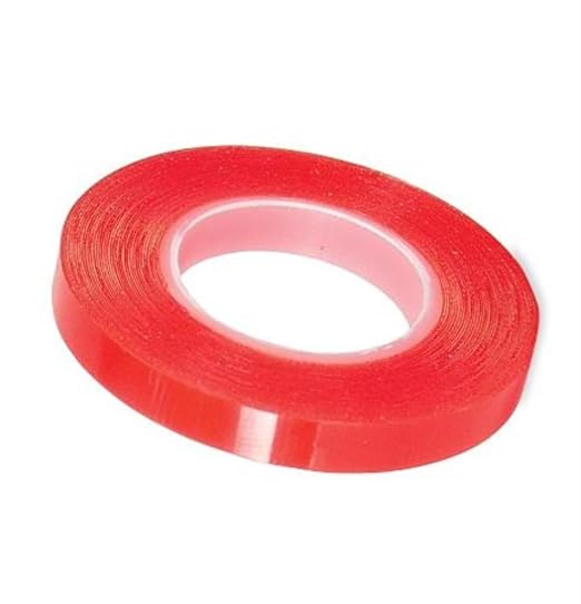 Monster Red Double Sided Acrylic Tape – 8mil Thick, 1/2" x 180 ft Roll – Heavy-Duty Bonding Tape for Rubber, Plastic & Metal – Strong Industrial Adhesive Made in US