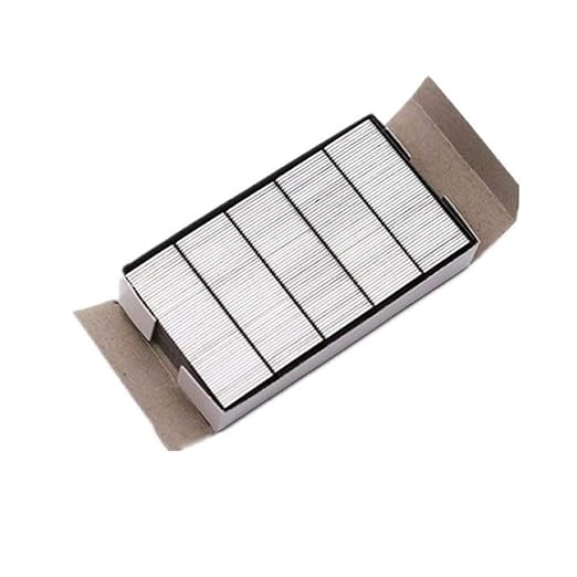 Alsisk Pack of 4000PCS No.10 Mini Staples(Smaller Than Standard Staples) .Silver