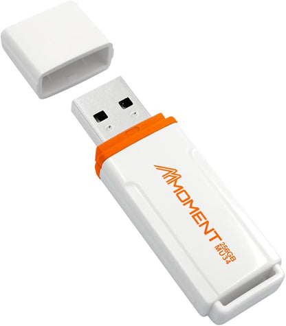 MMOMENT MU34 256GB USB 3.1 Flash Drive, Read Speed up to 120MB/s, Write Speed up to 60MB/s, Thumb Drive