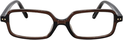 TIJN Olisa Blue Light Blocking Glasses for Women Men,Oval Glasses Frame Bluelight Glasses for Gaming/Computer/Screen