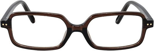 TIJN Olisa Blue Light Blocking Glasses for Women Men,Oval Glasses Frame Bluelight Glasses for Gaming/Computer/Screen