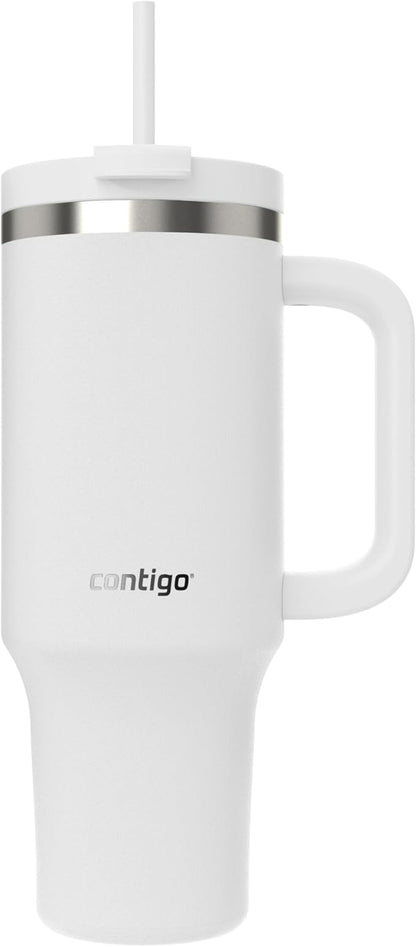 Contigo Streeterville 40oz Tumbler, Stainless Steel Vacuum Insulated, Leak-Proof, Cold for 29 Hours, Salt