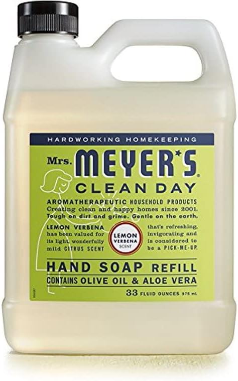 Mrs. MEYER'S CLEAN DAY Hand Soap, and Refill Variety Pack Soaps Made to Clean and Freshen Hands 2 ct.