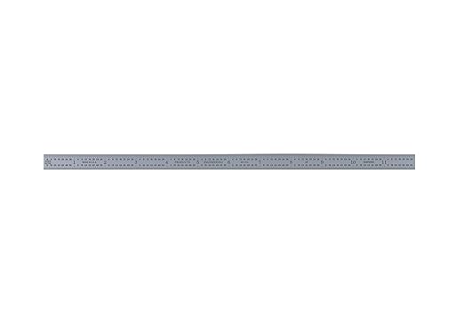 PEC Tools 12" Flexible Metal Ruler, Machinist Rule Made from High-Quality Carbon Steel with Satin Chrome Finish, 4R Graduaction (1/8", 1/16", 1/32", 1/64"), Trusted by Professionals, Made in USA