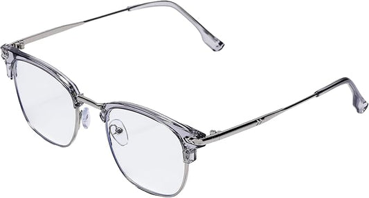 Blue Blocker Glasses for Men Metal Computer Gaming Glasses With Blue Ray Filter