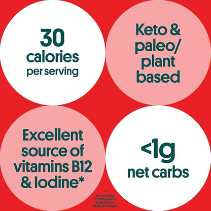 Gimme Seaweed Organic Premium Roasted Seaweed Snacks, Chili Lime, 12 Count Sharing Size, Keto, Vegan, Gluten-Free, Great Source of Omega3s and Iodine, Healthy On-The-Go Snack for Kids and Adults
