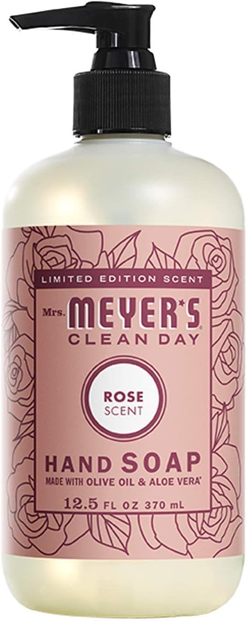 Mrs. MEYER'S CLEAN DAY New Spring Scent Variety Pack (Rose + Lilac + Mint)