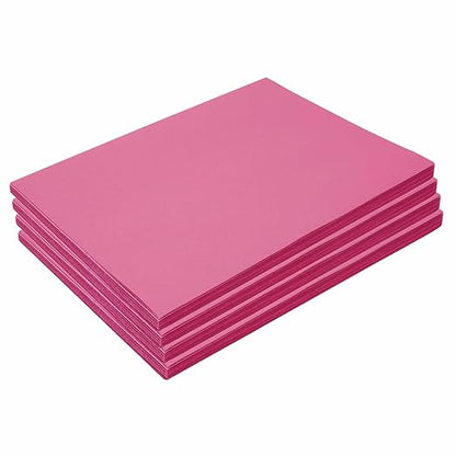 Construction Paper,Hot Pink,9 inches x 12 inches,200 Sheets,Heavyweight Construction Paper,Crafts,Art,Kids Art,Painting, Coloring,Drawing,Creating,Paper,Art Project,All Purpose