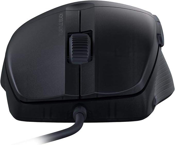 Turtle Beach Pure SEL - Ultra-Light Ergonomic RGB Gaming Mouse, 8K DPI Optical Sensor, Mechanical Switches, Pretension System, Pure PTFE Glides, RGB Illumination – Black