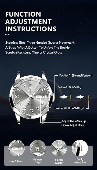 OLEVS Mens Watches Mens Leather Watch Ultra Thin Watches for Men Minimalist Watch with Leather Band Quartz Analog Dress Casual Simple Lightweight relojes para Hombres