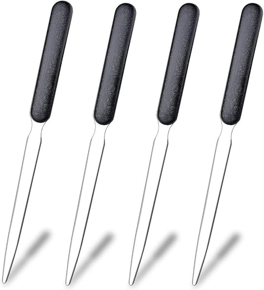 4Pcs Stainless Steel Letter Opener Knife, Lightweight Mail Slitters, Office & Home Use