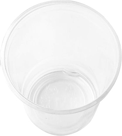 Karat [1000 ct] 10oz Plastic Cups, Clear Disposable Cold Cup for Iced Coffee, Smoothies, and More, 78mm (C-KC10)