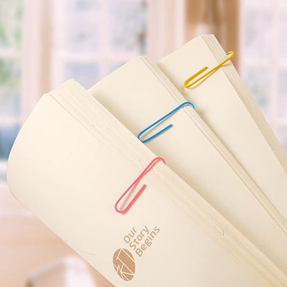Jumbo Paper Clips,265 PCS (2 Inch) Large Paperclips Colorful Clips for Paperwork Ideal for Home, School and Office Use Colored