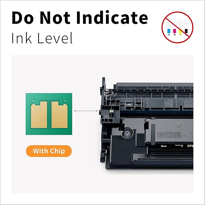 89A with Chip Black Toner Cartridge Replacement for HP 89A Black Toner Cartridge 89X CF289A CF289X for Laserjet Enterprise M507dn M507n M507x MFP M528dn M528c Printer, 1 Pack