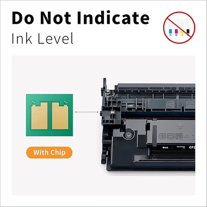 89A with Chip Black Toner Cartridge Replacement for HP 89A Black Toner Cartridge 89X CF289A CF289X for Laserjet Enterprise M507dn M507n M507x MFP M528dn M528c Printer, 1 Pack